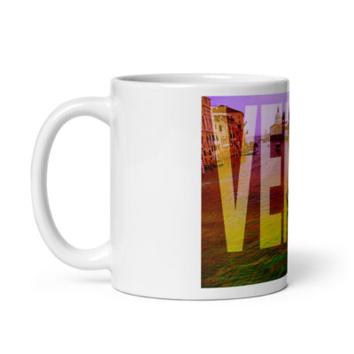 White glossy mug world travel Italy venice 002