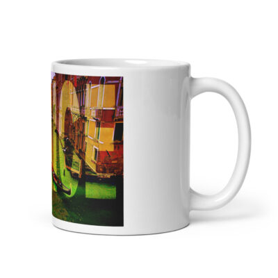 White glossy mug world travel Italy venice 002