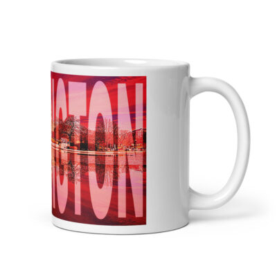 White glossy mug world travel usa Washington DC 002