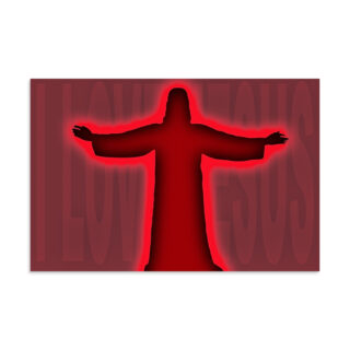 Poster I LOVE JESUS 004 18″×24″