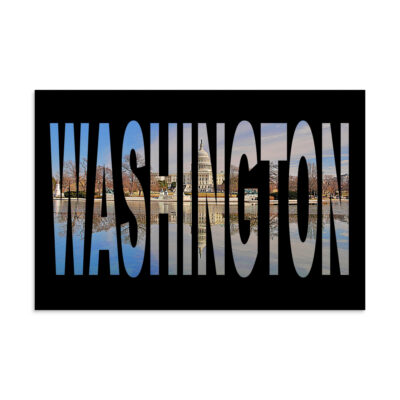 Poster usa  Washington DC  16″×24″ 003
