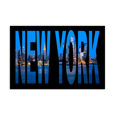 Poster  usa new york city Manhattan  16″×24″ 002