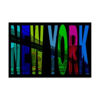 Poster  usa new york city Manhattan  16″×24″ 003