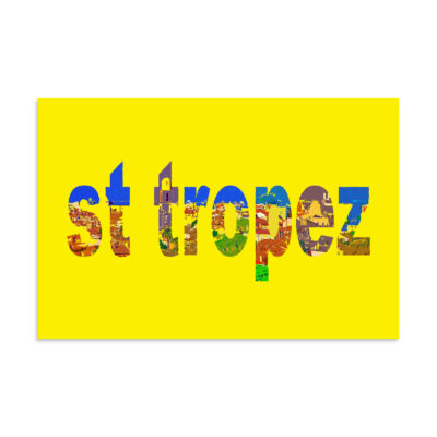 Poster France st tropez 16″×24″ 001