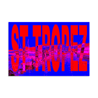 Poster France st tropez 16″×24″ 002