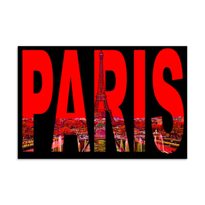 Poster France Paris  16″×24″ 003