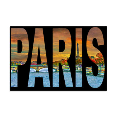 Poster France Paris  16″×24″ 002