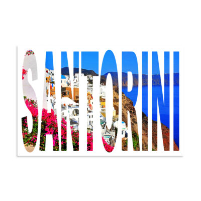 Poster Greece Santorini oia 16″×24″ 001