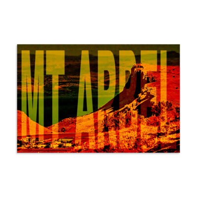 Poster Israel Mount Arbel 16″×24″ 001