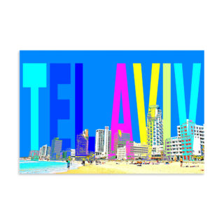 Poster Israel Tel Aviv 16″×24″ 001