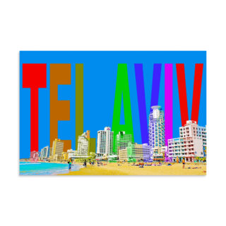 Poster Israel Tel Aviv 16″×24″ 002