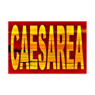 Poster Israel Caesarea 16″×24″ 002