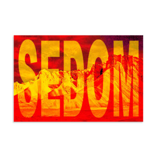 Poster Israel Sedom 16″×24″ 001