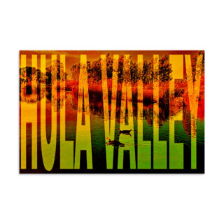 Poster Israel Hula Valley 16″×24″ 001